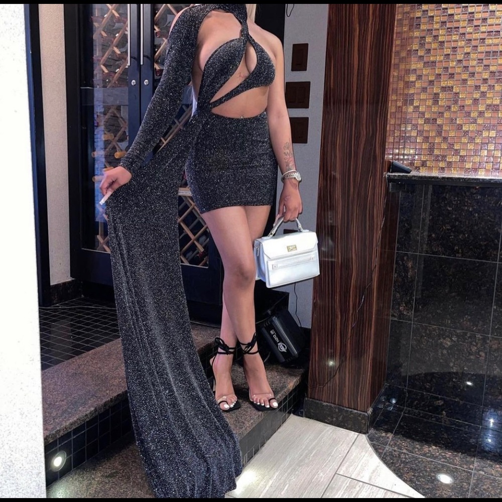 Black Sparkle Dress